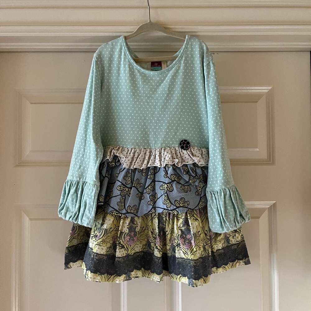 Long Sleeve Ruffle Dress